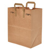 Duro® Bag 1/7 BBL 12X7X14 IN Paper Kraft Plain Flat Sack With Handle 300 Count/Case