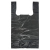 Victoria Bay Bag 1/8 Plastic Black T-Sack 460/Case