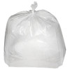 Victoria Bay Bag 12X8X24 IN Linear Low-Density Polyethylene (LLDPE) 1MIL Clear FDA Compliant Poly 1000/Case