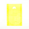 Merchandise Bag 12X3X18 IN Yellow HDPE 0.7MIL With Die Cut Handles 500/Case