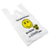 Victoria Bay Bag 12X7X23 IN 1/6 High-Density Polyethylene (HDPE) 22MIC Smiley Face 500/Case