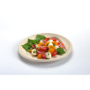 Plate 9 IN Pulp Fiber Kraft Round 600/Case