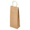 Victoria Bay Wine Bag 5.25X3X13 IN Paper Kraft Gusset With Handle 250/Case