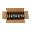 Plate 6 IN Plastic Black 180/Case