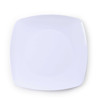 Plate 10 IN Plastic White Square 120/Case