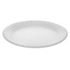 Plate 8.9X0.8 IN Polystyrene Foam White Round 500/Case