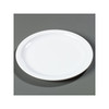 Kingline™ Plate 8.92X0.77 IN Melamine White 48/Case