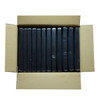 Plate 8 IN Plastic Black Square 120/Case
