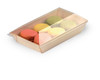 Plate 5.1X2.5X0.79 IN Wood Rectangle Microwave Safe 100 Count/Case