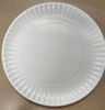 Plate 9 IN Clay-Coated Paperboard White Round 1000/Case