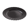 Plate 9 IN Plastic Black 180/Case
