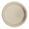 Plate 9 IN Bamboo Unbleached Plant Fiber 1000/Case