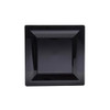 WNA Plate 6.5 IN PS Black Square 168/Case