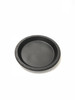 Pebble Box Plate 9 IN PP Black Microwave Safe Grease Resistant 400/Case