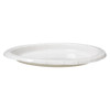 Plate 8.5 IN Coated Paper White Round 125 Count/Pack 4 Packs/Case 500 Count/Case