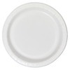 Plate 8.5 IN Coated Paper White Round 125 Count/Pack 4 Packs/Case 500 Count/Case