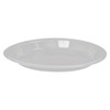 Victoria Bay Plate 9 IN Plastic Clear Round Heavyweight 125 Count/Pack 4 Packs/Case 500 Count/Case