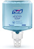 SKILCRAFT® AbilityOne ES8 PURELL Hand Soap Gel 1200 mL Fragrance Free Blue Foaming Refill 2/Case
