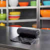 Victoria Bay Can Liner 24X23 IN 10 GAL Black LLDPE 1MIL Roll 500/Case