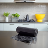 Victoria Bay Can Liner 33X39 IN 33 GAL Black LLDPE 1MIL Roll 200/Case