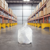 Victoria Bay Can Liner 33X39 IN 33 GAL Opaque White LLDPE 1MIL Roll 25 Count/Roll 8 Rolls/Case