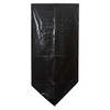 Victoria Bay Can Liner 43X47 IN Black Plastic 1.2MIL Flat Pack 100/Case