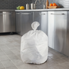 Victoria Bay Can Liner 38X58 IN 55 GAL White LLDPE 1MIL Roll 10 Count/Roll 10 Rolls/Case