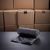 Victoria Bay Can Liner 43X46 IN 45-50 GAL Black LLDPE 1.5MIL Roll 100/Case