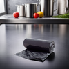 Victoria Bay Can Liner 43X48 IN 55 GAL Black LLDPE 1.7MIL Roll 10 Count/Roll 5 Rolls/Case