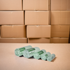 Victoria Bay Compostable Liner 42X48 IN 55 GAL Green Biopolymer 1MIL Roll 20 Count/Roll 5 Rolls/Case