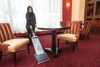 Advance Commercial Use Upright Vacuum 13.25X12.5X46.5 IN 3.4 QT 11.5IN Gray Plastic 9 amp 120 Volt With 33FT Cord 1/Each