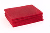 Cleaning Pad 20X14 IN Red 5/Case
