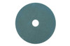 3M™ 3100 Burnishing Pad 27X1 IN Aqua Non-Woven Polyester Fiber Nylon Fiber 1500-3000 RPM Center Hole 5/Case