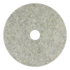 Burnishing Pad 20 IN Light Beige Polyester Fiber Natural Fiber 5/Case