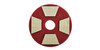 3M™ Trizact Diamond TZ Stripping Pad Polishing Pad 5 IN Red Abrasives 4 Count/Box 4 Box/Case 16 Count/Case