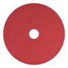 Buffing Pad 13 IN Red Polyester Fiber 5/Case