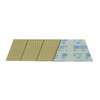 3M™ Trizact Diamond TZ Abrasive Pad Polishing Pad 5 IN Blue Abrasives Diamond 16/Case