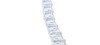 AIRplus® Air Bag 16IN X2300FT 0.8MIL 28 Diamond Bubbles per 7 IN Pouch Co-Extruded 1/Roll