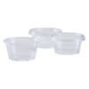 Lid PET Clear For 2.5-3.25-4-5.5 OZ Portion Cup 2500/Case