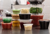 Souffle & Portion Cup Lid Combo 4 OZ PP Clear 500/Case