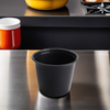 Victoria Bay Souffle & Portion Cup 5.5 OZ PP Black 2500/Case