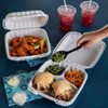EarthChoice® Lid PLA Clear For 2 OZ Portion Cup 2400/Case