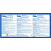 All Purpose Cleaner Product Label Vinyl White 1/Each