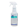Crew® NA SC Bowl & Bahtroom Disinfectant Cleaner Spray Bottle & Trigger Sprayer 32 FLOZ Plastic Clear White 12/Case
