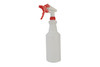 Spray Bottle & Trigger Sprayer 24 FLOZ Plastic Red White 12 Count/Case