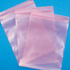 Poly Bag 6X8 IN Pink LDPE 4MIL With Seal Top Closure Anti-Static 1000/Case