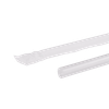 Giant Straw 7.75 IN Paper Clear 300 Count/Pack 25 Packs/Case 7500 Count/Case