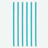 phade® Giant Straw 0.284X10.25 IN PHA Teal Paper Wrapped 250 Count/Pack 8 Packs/Case 2000 Count/Case