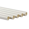 PrimeWare® Giant Straw 10.25 IN Paper White Paper Wrapped 300 Count/Pack 12 Packs/Case 3600 Count/Case