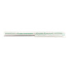 Earth Smart Jumbo Straw 0.209X7.75 IN Cellulose Acetate Clear Wrapped 5000/Case